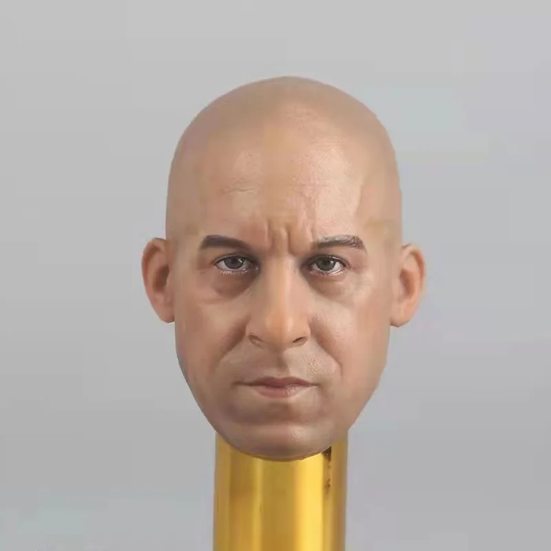 

1/6 Fast And Furious Head Sculpt Model Lead Vin Head Statue High Quality Head Sculpt Fit For 12'' Toys Action Figure