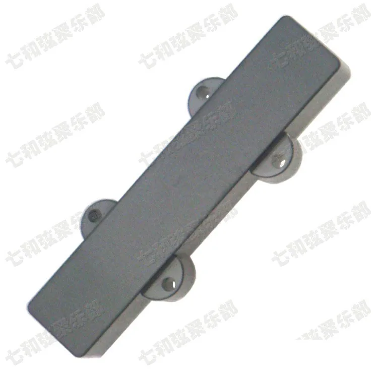 2 Pcs Black Sealed Closed type pickup covers for Electric Ba