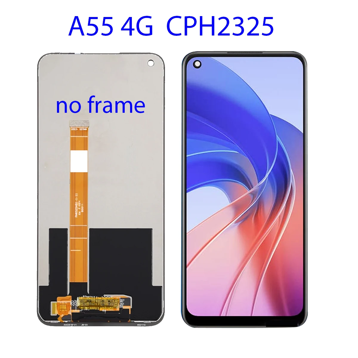 ЖК-дисплей 6 51 дюйма для Oppo A55 4G/A55 5G Lcd CPH2325 PEMM00 сенсорный экран OPPO A55S CPH2385 дисплей в