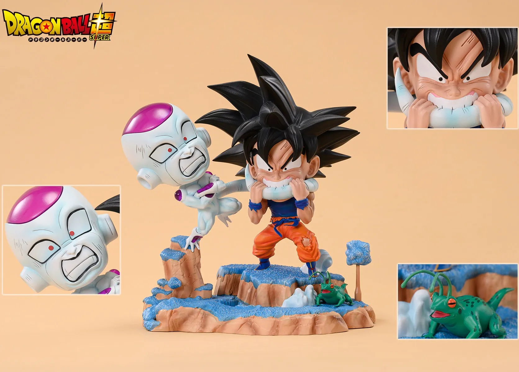 

Dragon Ball Gk Goku Vs Frieza Battle Original Genuine Anime Action Figures Resin Model Collect Toys Children Birthday Cool Gifts