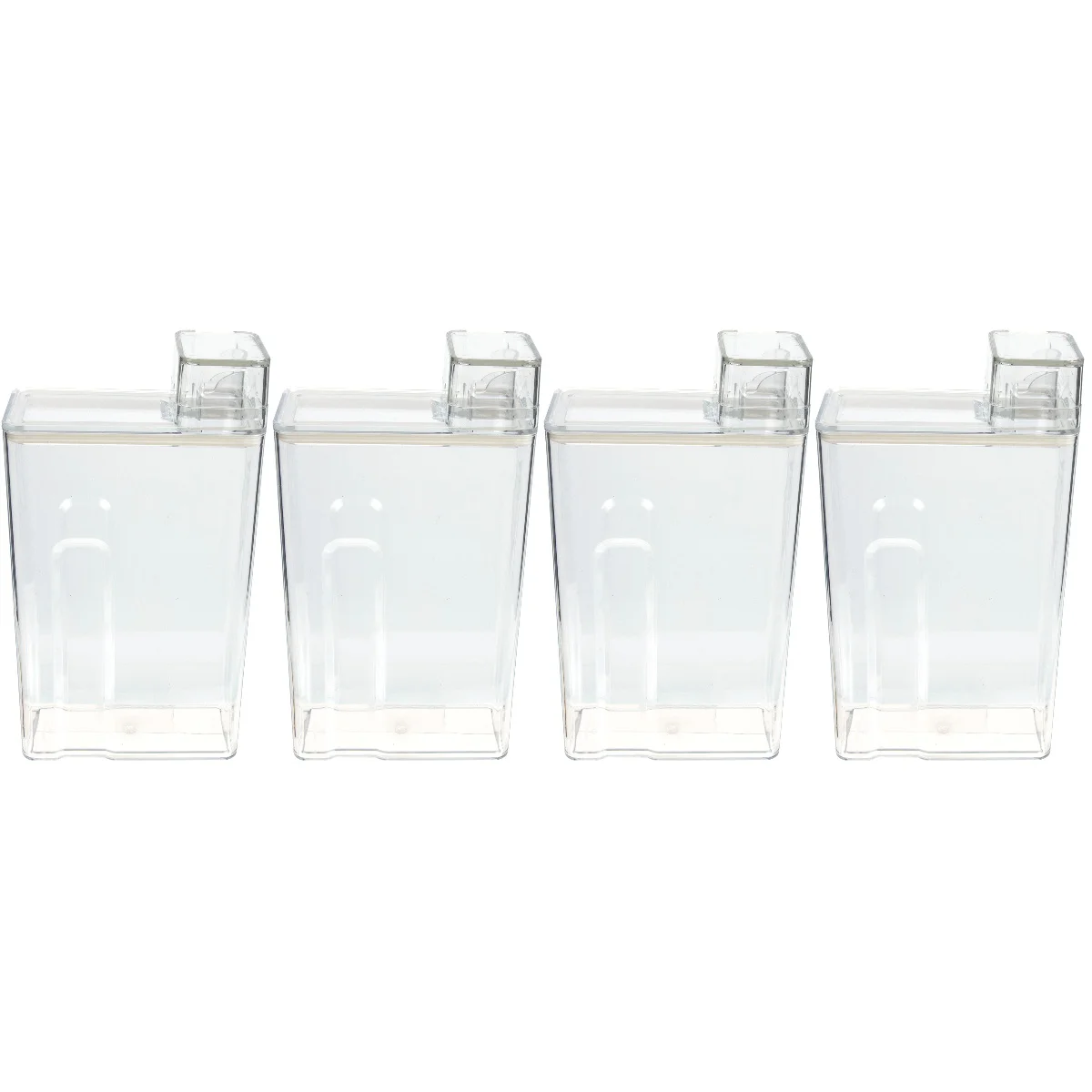

Laundry Dispenser Detergent Container Bottle Refillable Room Storage Softener Fabricdryreusable Empty Powder Bottles Washlotions