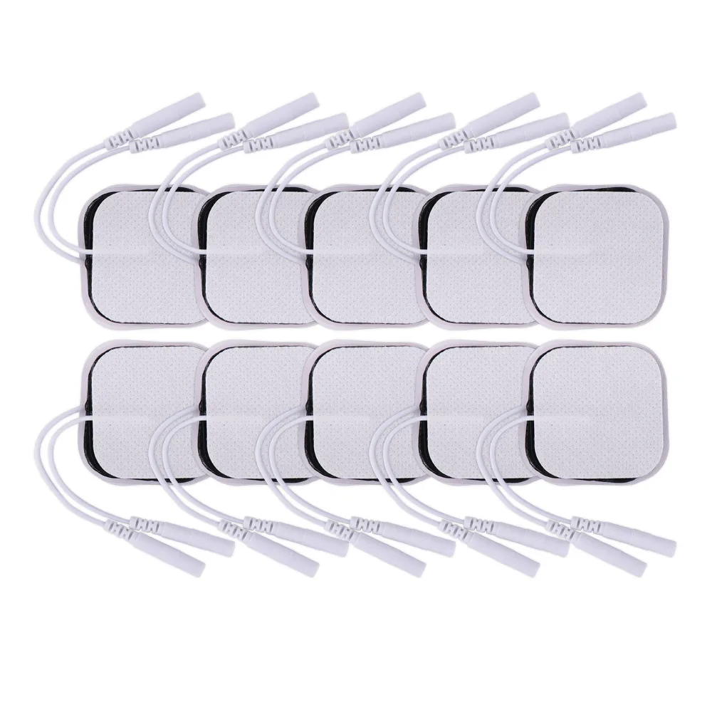 Electrode Pads EMS Nerve Muscle Stimulator for Tens Acupuncture Physiotherapy Machine Slim Body Massager Patch Message - купить по