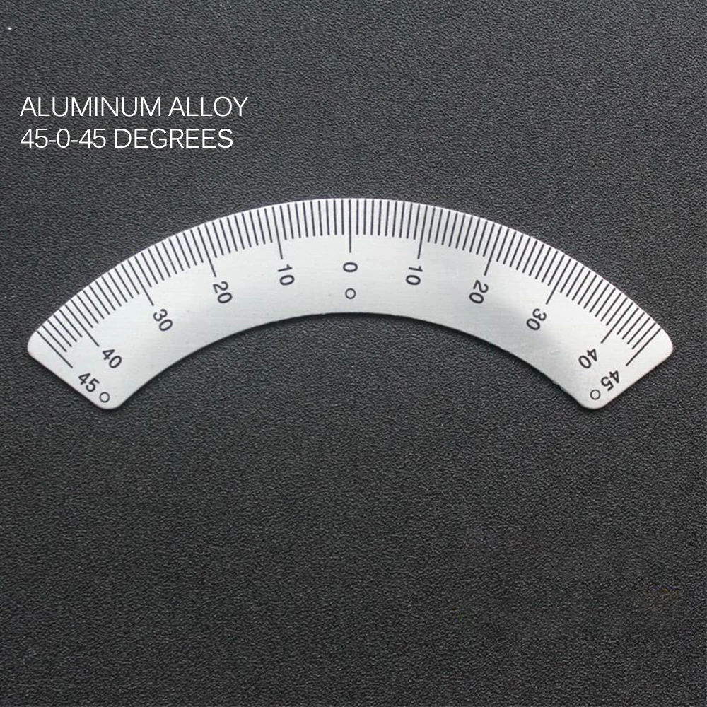 

Protractors Milling Machine Part - Angle Plate Scale Ruler 45 Degree Angle Arc M1197 Measuring Gauging Tools