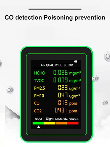 Детектор качества воздуха 6 в 1 APWIKOGER