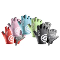 cycling gloves mens and womens outdoor sports half finger gloves dumbbells spinning bike anti wear summer thin fitness gloves