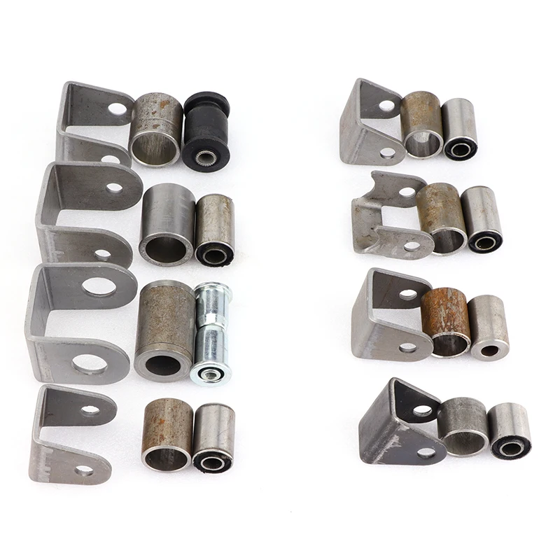 

2 Set Swing arm support buffer sleeve with steel bushing hanging lugs Fit For Scooter ATV Go Kart UTV Buggy Quad Bike Suspension