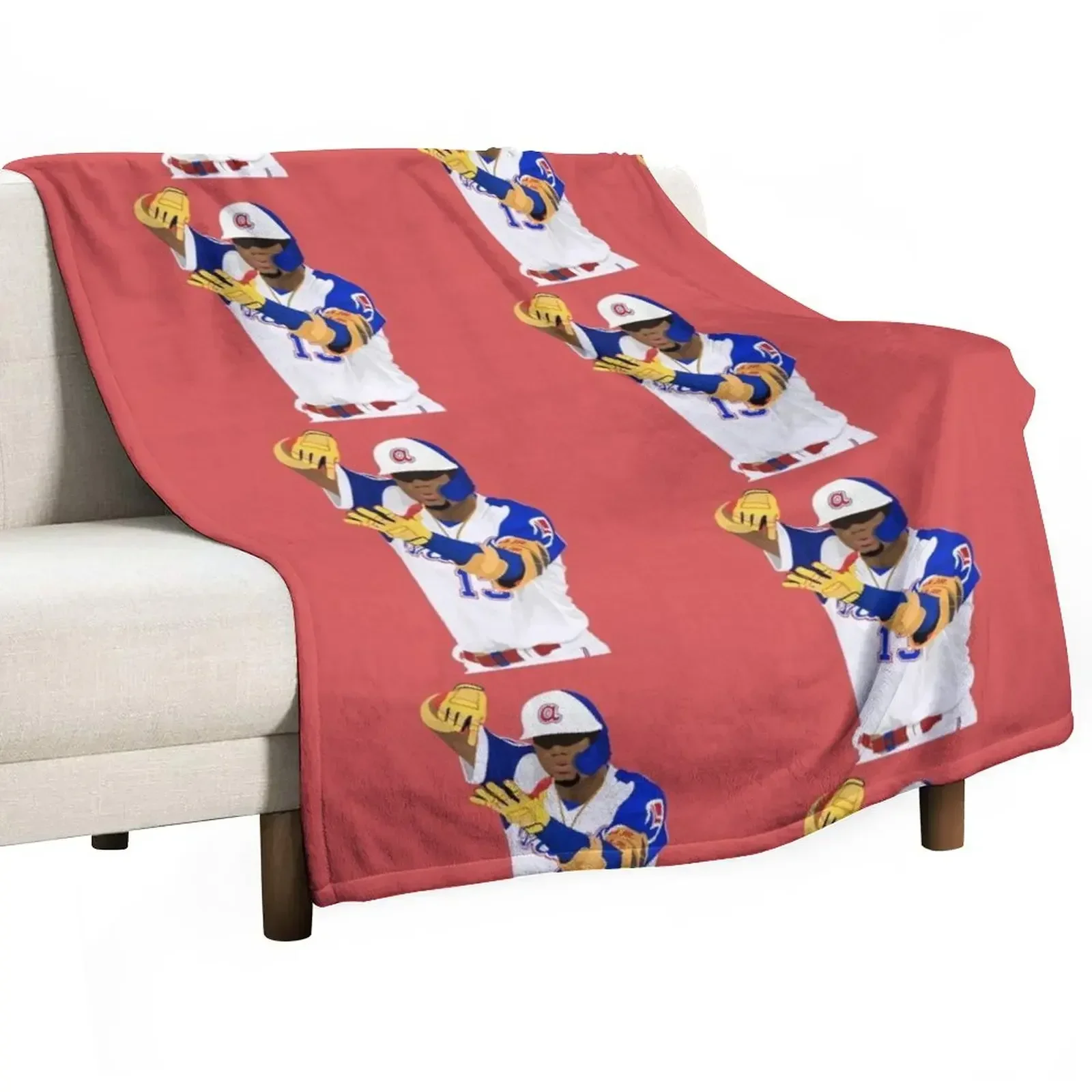 Рональд Айку-младший. -Mix It Up Плед Волосы Манга Дизайнерские Одеяла