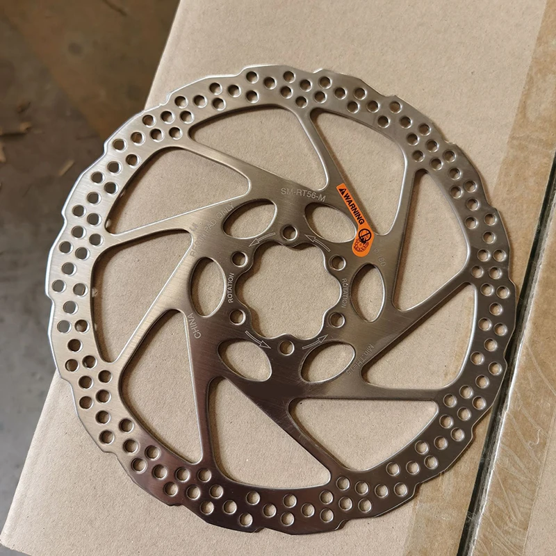 Диск дискового тормоза SM RT56 диаметром 160 мм для горного велосипеда