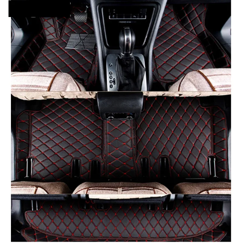 

Высшее качество! Специальные автомобильные коврики на заказ + коврик для багажника для Toyota Fortuner 7 мест 2019 прочные коврики для Fortuner 2020-2016