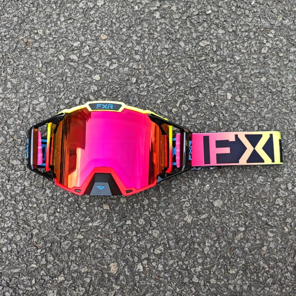 Двухслойные Ветрозащитные Велосипедные Солнцезащитные Очки FXR С Защитой UV400 Для