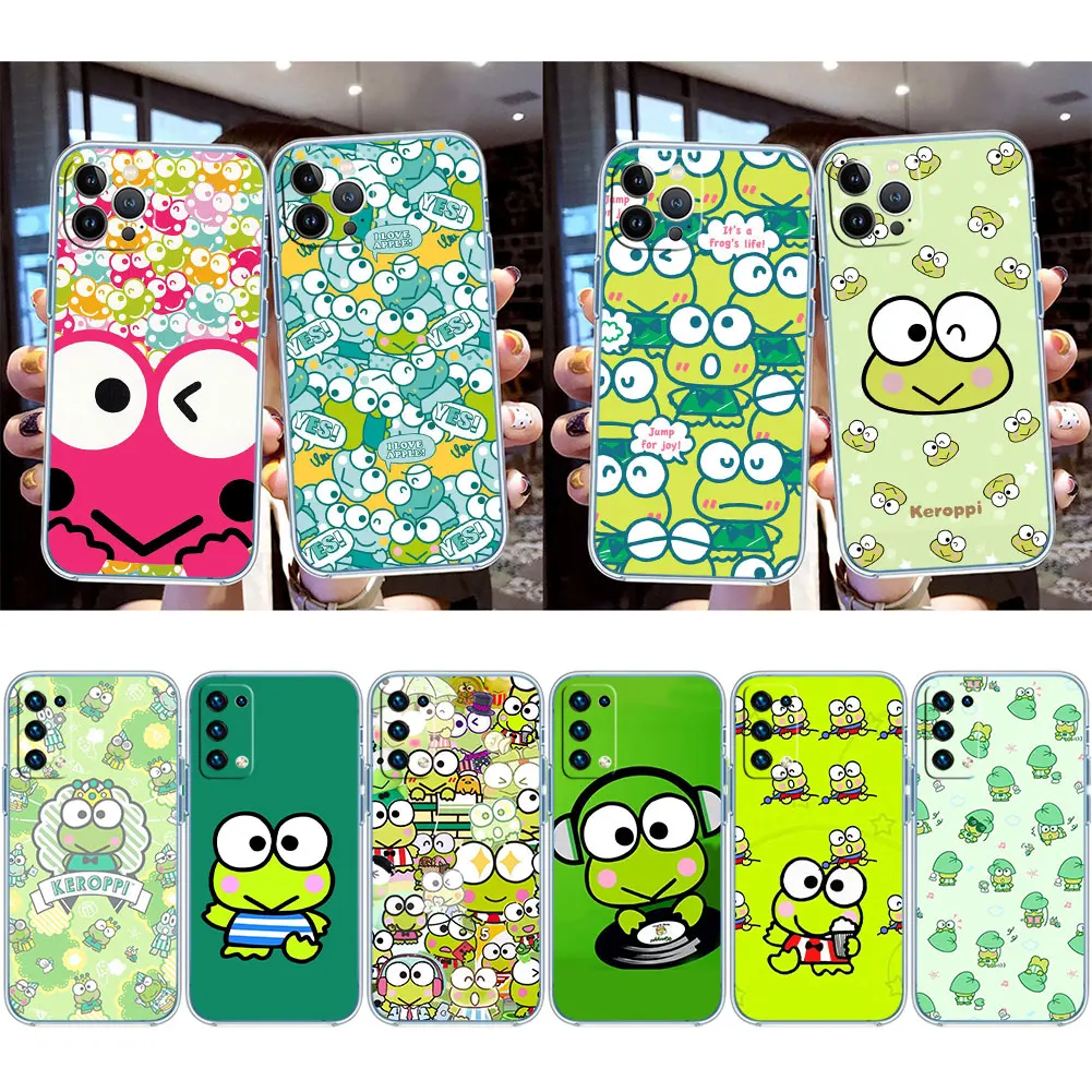 Чехол для телефона Keroppi Frog Moto Edge 50 Ultra Fusion G Play Stylus E22S G14 G85 G84 G62 E32 E22I G7 G6 E7 E6 Plus Power