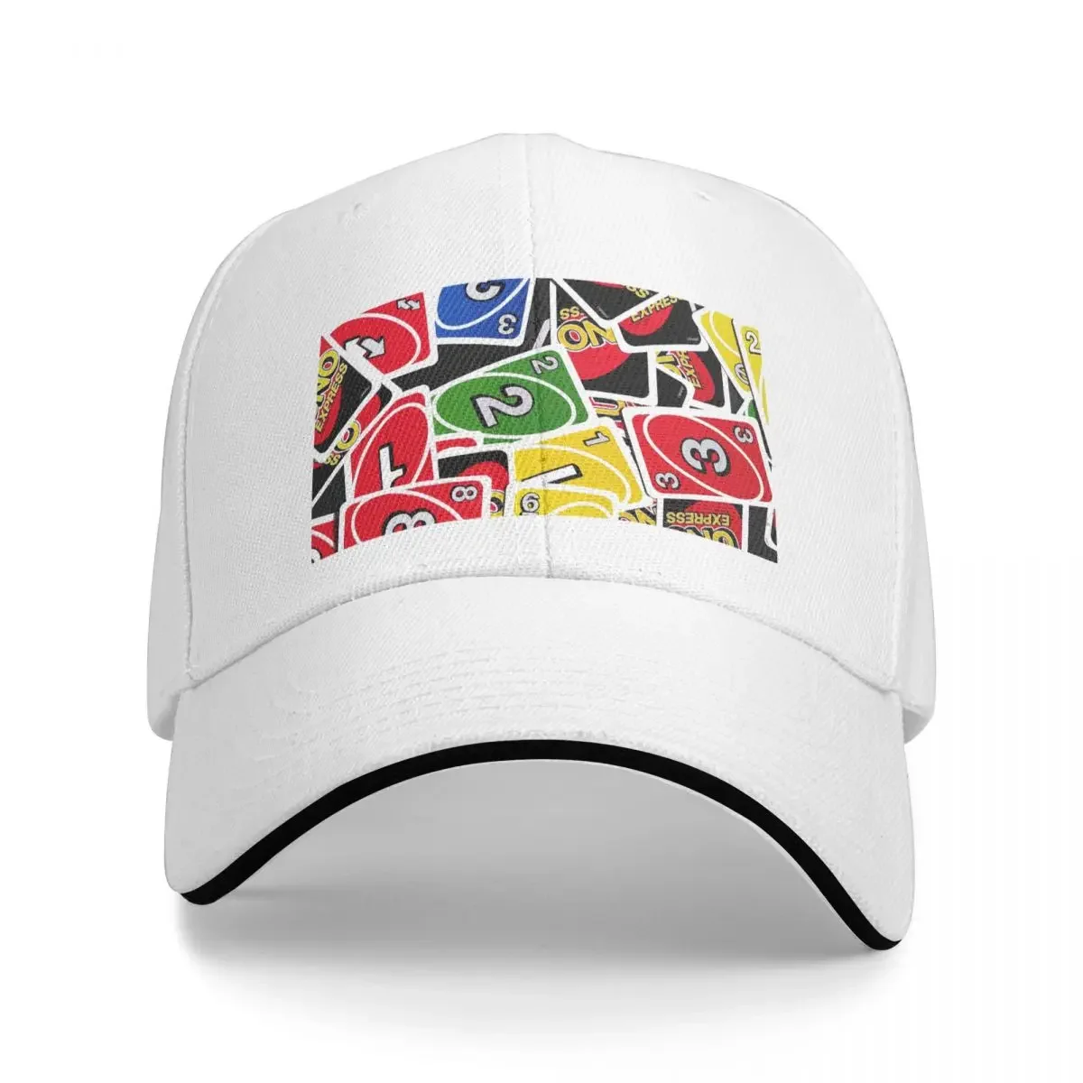 

Бейсболка Uno с принтом игральных карт и экспресс-узором, модные мужские и женские кепки, Уличная Повседневная Кепка, бейсболка в стиле хип-хоп, полихроматическая