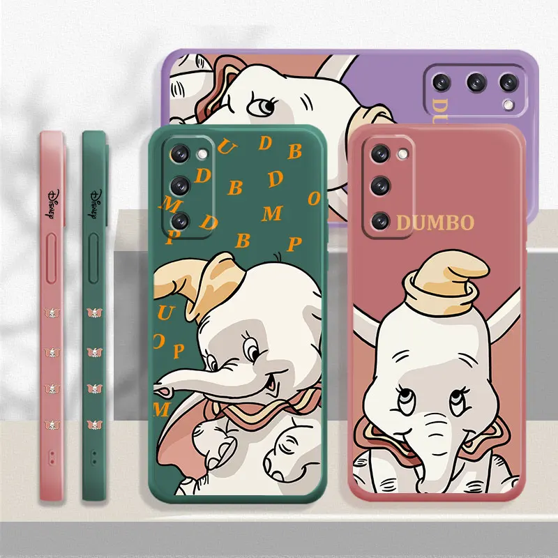 

Elephant Dumbo For Samsung Galaxy S10e S21 Plus S10 S22 Ultra 5G S20 FE 10 Lite Note 20 Premium Premium Etui Coque Square