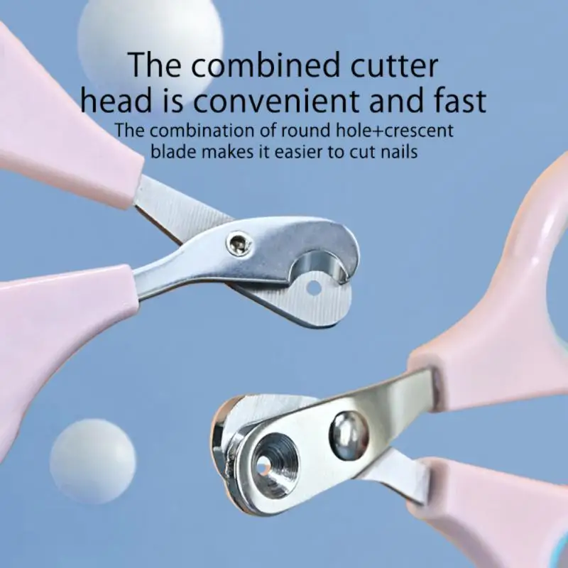 

Small Dog Nail Clippers Round Hole Nail Clipper Plastic Novice Cat Cutter Scissors For Pet Claws Dog Supplies Nails Products