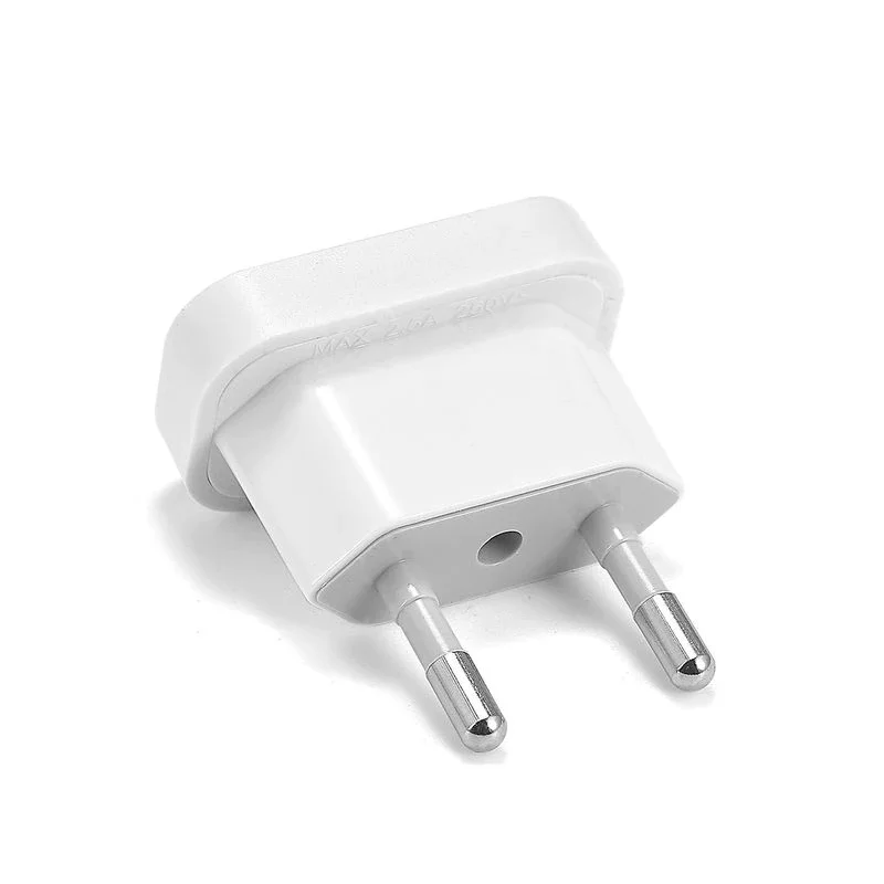 

New 1pcs Power Plug Adapter US To EU Euro Europe Plug Power Plug Converter Travel Adapter US To EU Adapter Electrical Socket
