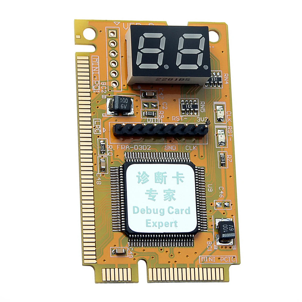 

Tester Portable PCB Stable Repair Tool Mini PCI PCI-E LPC 2 Digit Laptop Diagnostic Card Motherboard Analyzer Accessories