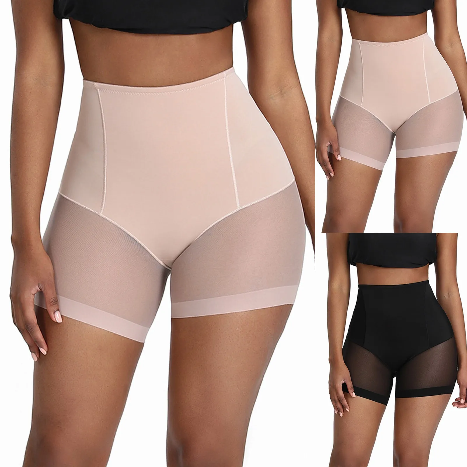 

Women Shapewear Slimming Waist Trainer Butt Lifter Shorts Tummy Control Boyshorts High Waisted Body Shaper Shorts Thigh Slimmer