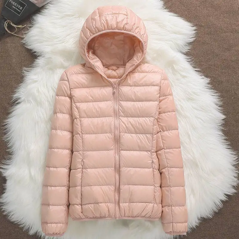 

New Brand White Duck Down Jacket Women Autumn Winter Warm Coat Lady Ultralight Duck Down Jacket Female Windproof Parka