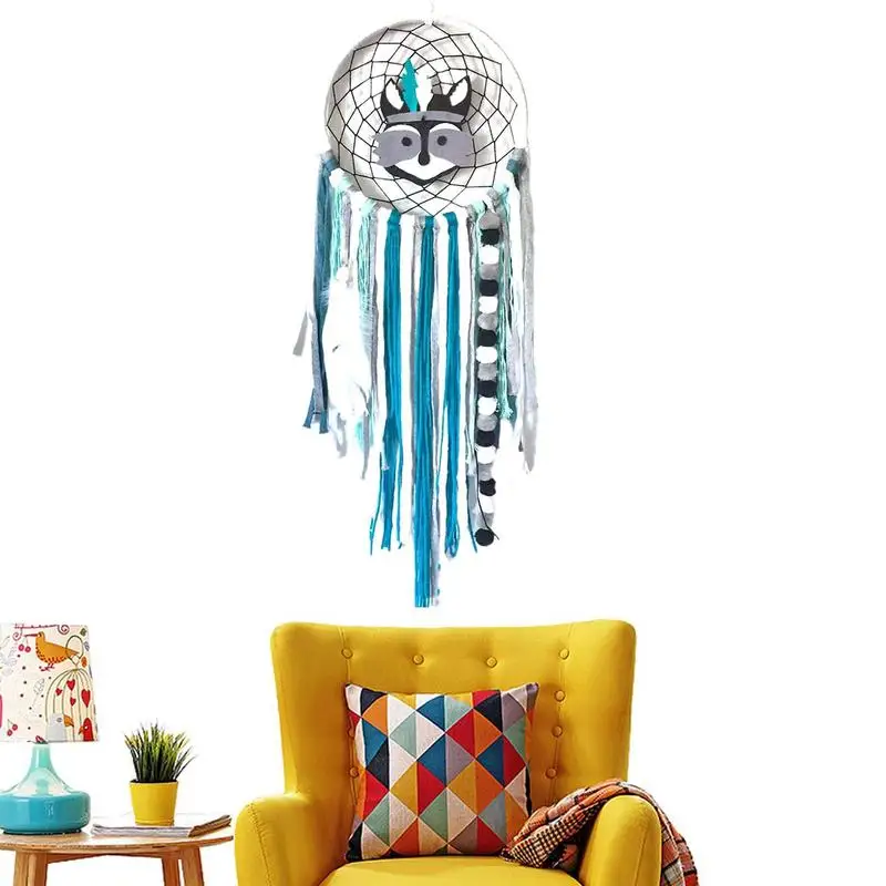 

INS Nordic Style Indian Chiefs Dream Catcher Wind Chimes Pendant Children's Room Ornaments Hanging Home Decoration
