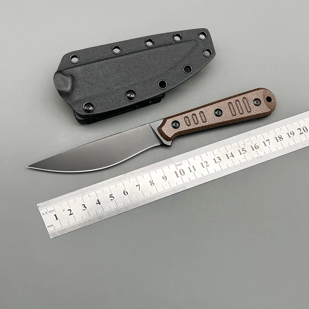 Bastine тихий тонкий прямой нож с фиксированным лезвием N690 Kydex ножны для охоты