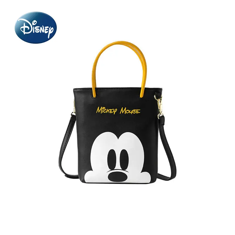 Disney Mickey New Women's One Shoulder Crossbody Bag Cartoon Mini Women's Bag Luxury Brand Original Fashion Handbag High Quality