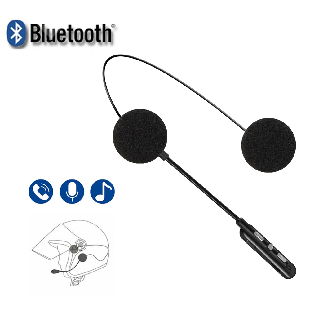 Bluetooth-гарнитура M5h мотоциклетная для шлема, с микрофоном
