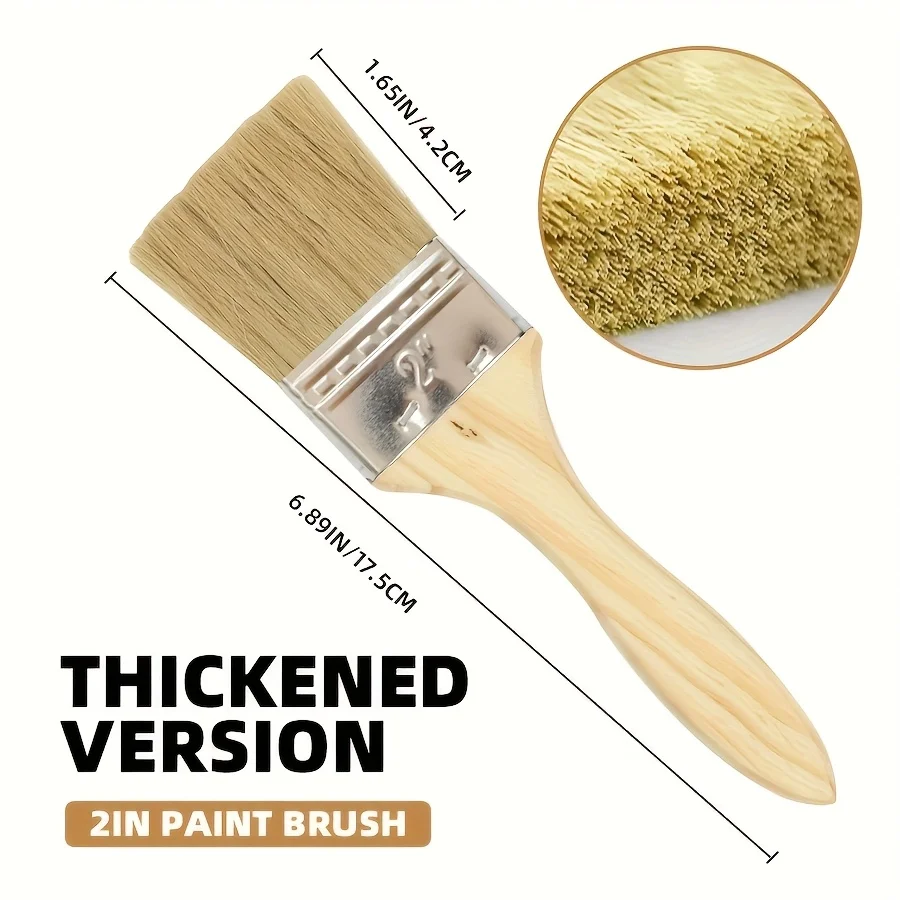 

Деревянные кисти для рисования 2 дюйма