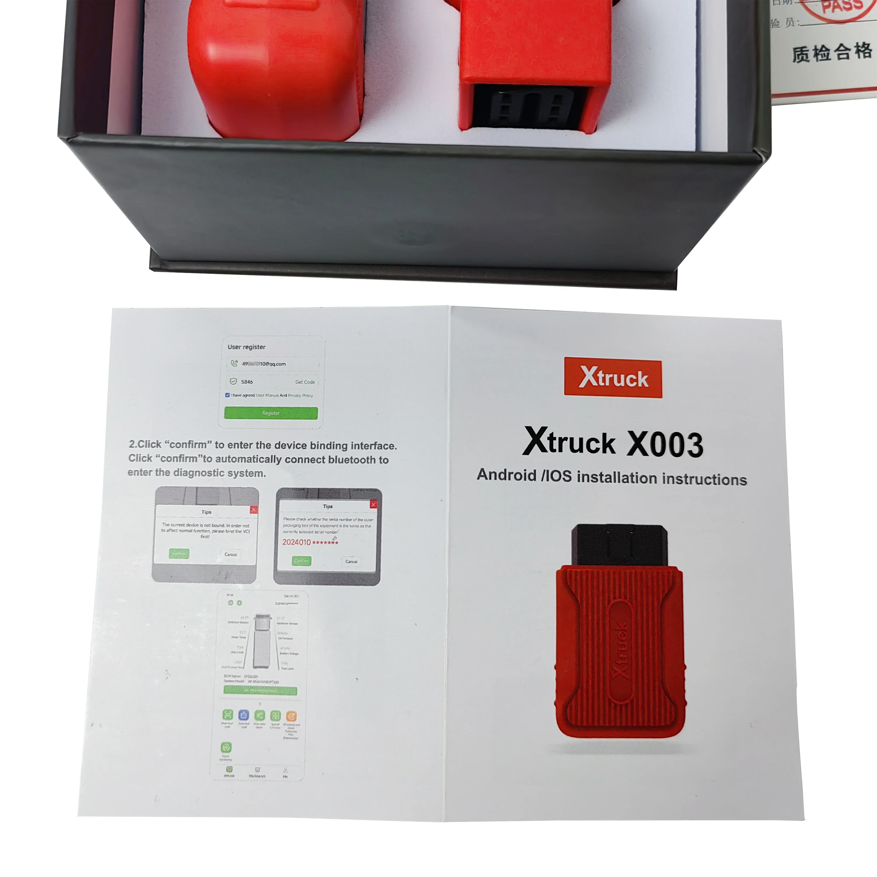 Инструмент для сканера Xtruck X003 DPF программирование ЭБУ тяжелых грузовиков