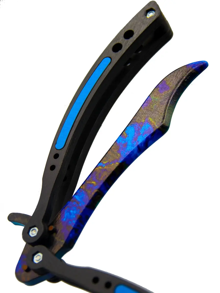 Игрушечное оружие нож бабочка cs go деревянный Поверхностная закал Geekroom