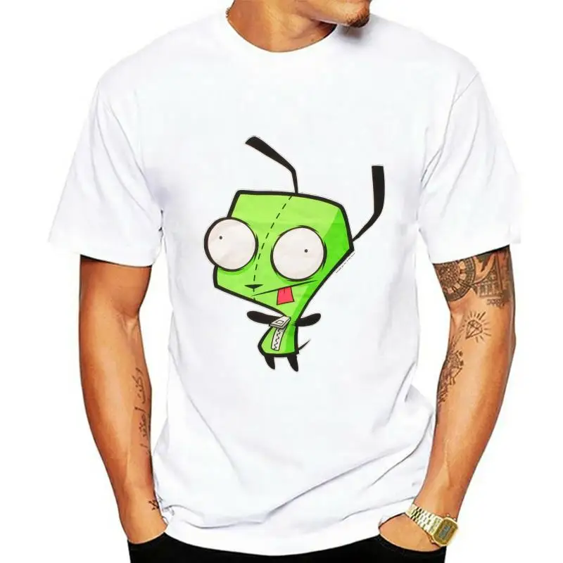 

Мужская футболка Invader Zim с надписью Happy Hug Ready Zim