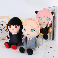 new anya plush doll spy x family anya forger cartoon twilight loid yor forger soft fluffy stuffed plushie toys for kids gift toy