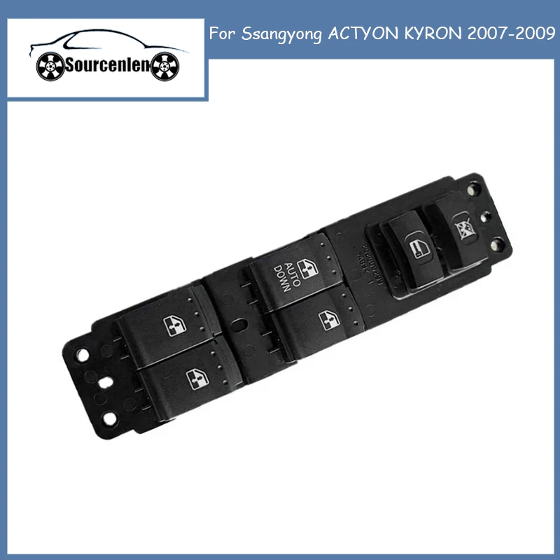 

Power Windows Main Switch for Ssangyong ACTYON KYRON 2007-2009 Door Glass Lifter Switch Button LH 8581009010