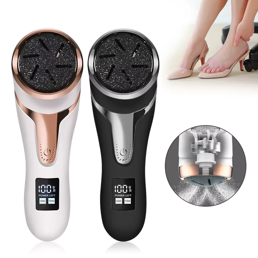 

NEW2023 Foot Callus Remover Kit Rechargeable Portable Foot File Hard Cracked Dry Skin Grinding Machine Pedicure Tools Foot Care