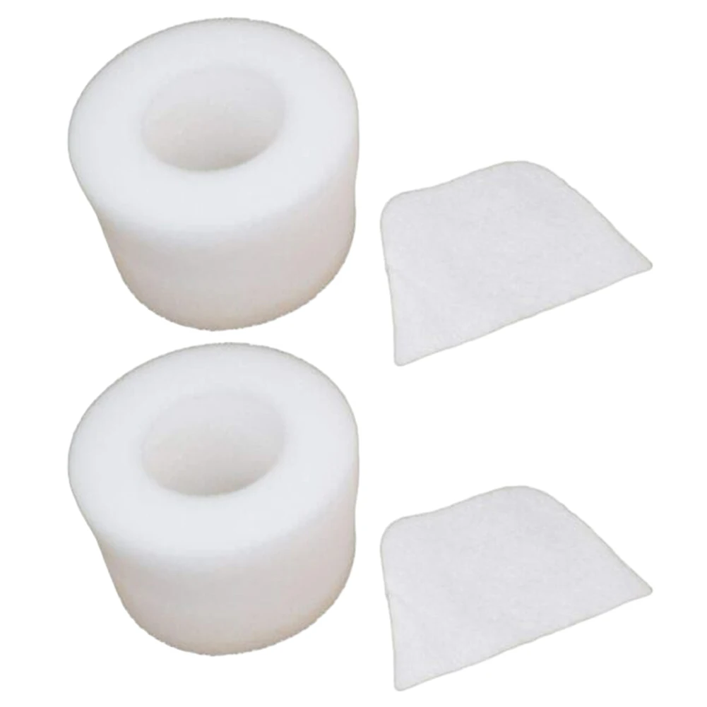 

Cotton Filter Spare Parts Vacuum Cleaner White 2 Pcs Easy To Install For IF130UKTH/IF200UK For Shark Brand New