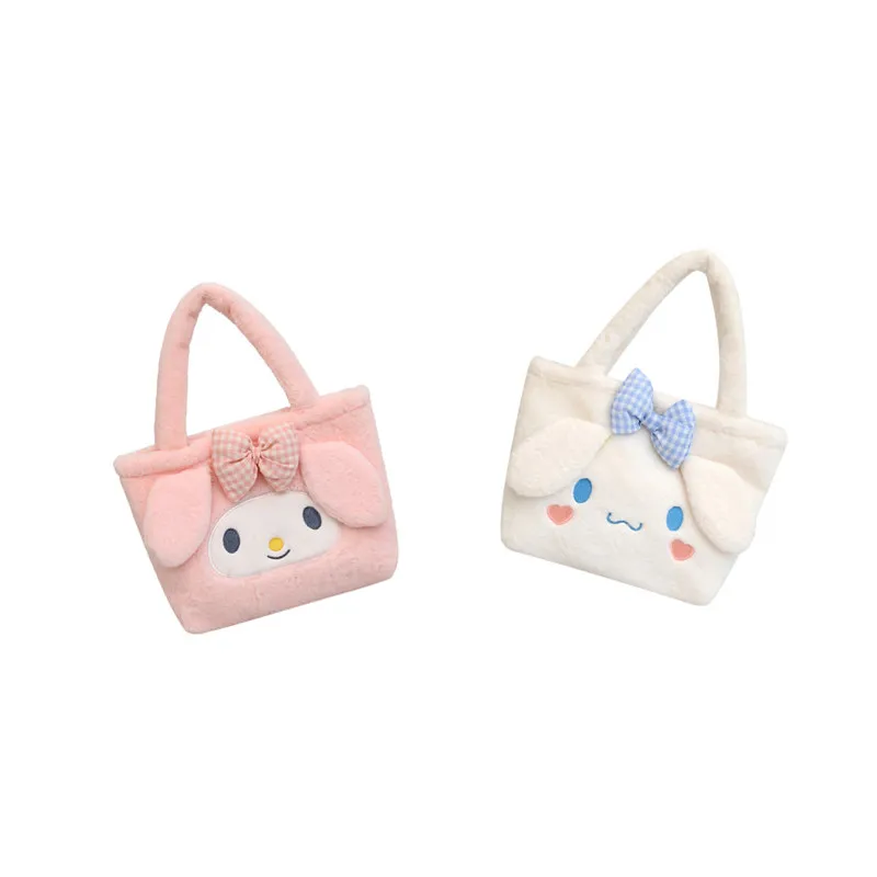 

Аниме милый кавайный Коричный мимелоди бэнто Ланч-бокс сумка милая девочка плюшевая маленькая сумка