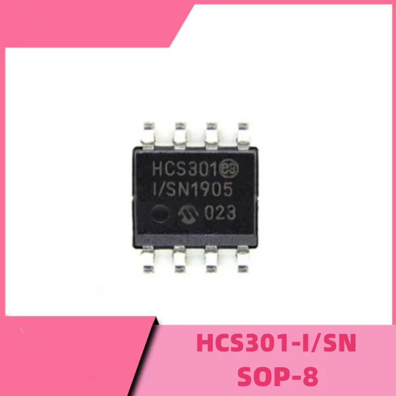 

New HCS301-I/SN embedded coded remote control chip IC patch SOP8 10PCS