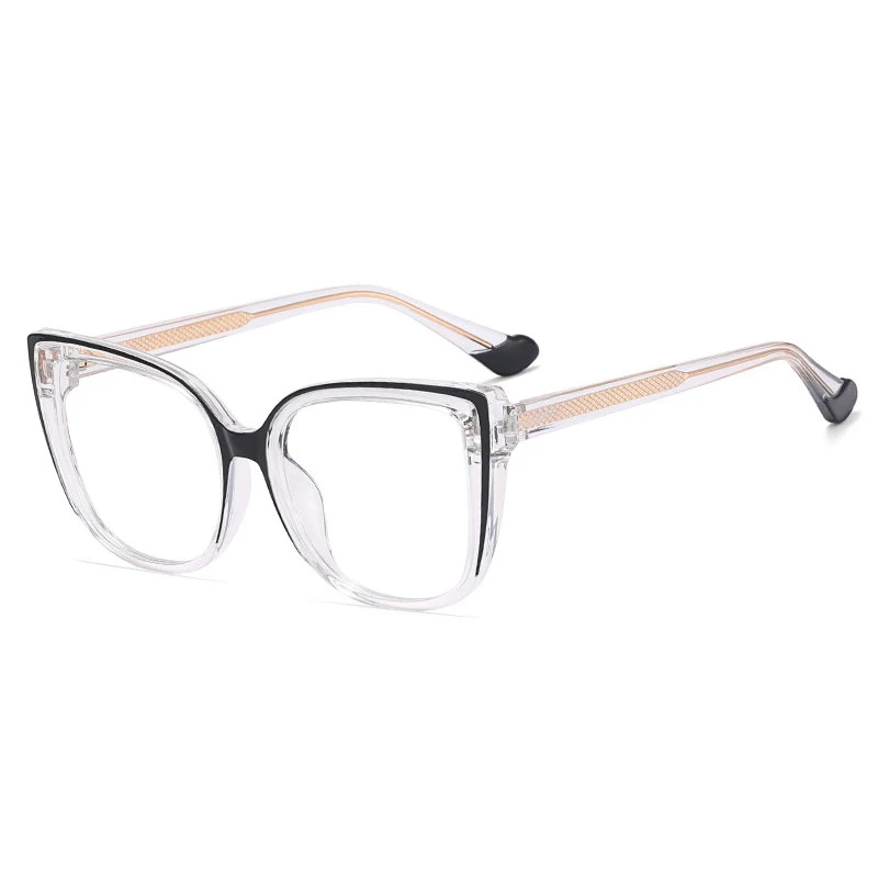 

Модные очки кошачий глаз TR90 с защитой от синего света, оправа для компьютерных очков, женские дизайнерские ретро очки для дам, оптическая оправа