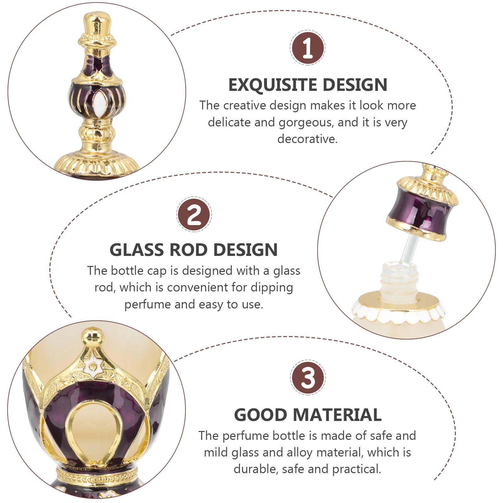 Шампунь Miss Perfume для женщин мини-бутылка стеклянная упаковка рождественские