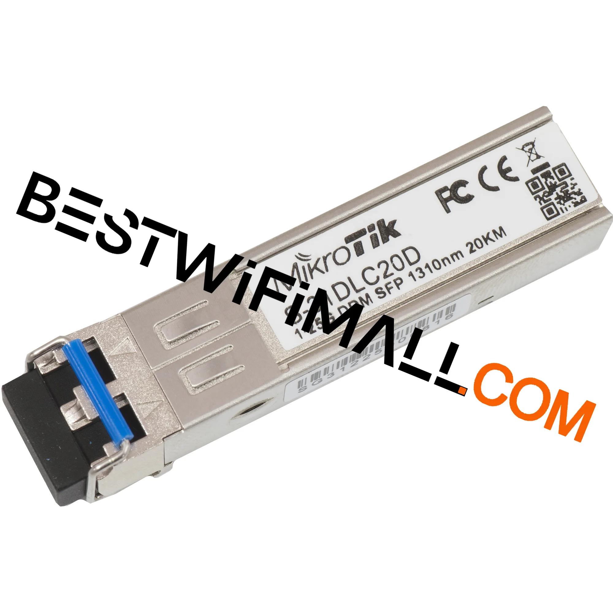 Модуль SFP MikroTik S-31DLC20D, одномодовый, 1.25G, 20 км, 1310 нм, двойной разъем LC, для оптоволоконных соединений, 1 шт. (art.: 3920d33bc2ded) - 3920d33bc2ded