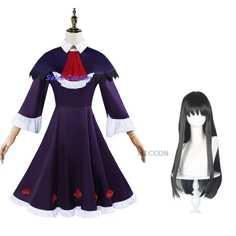 Homuras Akemi Аниме Puella Magi Madoka Magica Косплей Костюм OVA Walpurgisnacht Парик Необычная Одежда