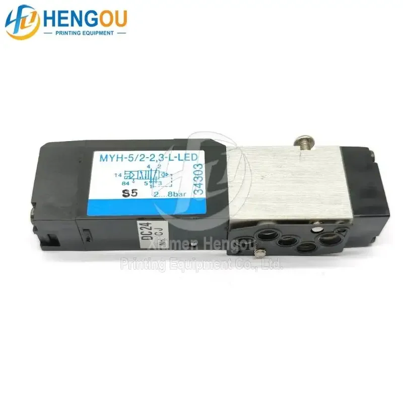 MYH-5/2-2 3-L-LED 34303 Цилиндр электромагнитного клапана для печатных деталей Hengoucn
