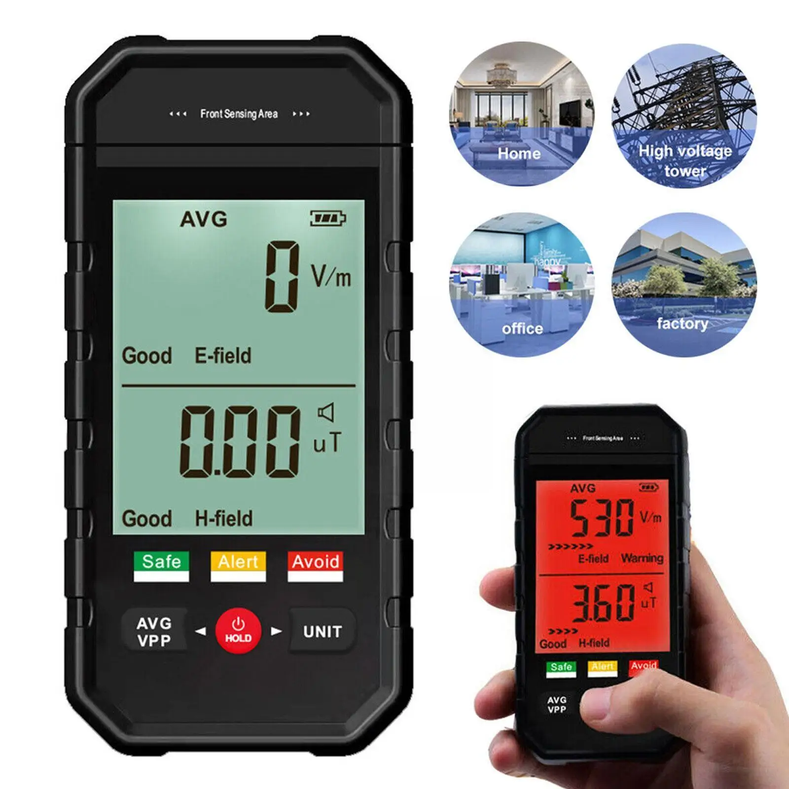 

Electromagnetic Field Radiation High Accuracy Professional TV Phone Computer Detection Mobile Radiation Counter Geiger U4J0