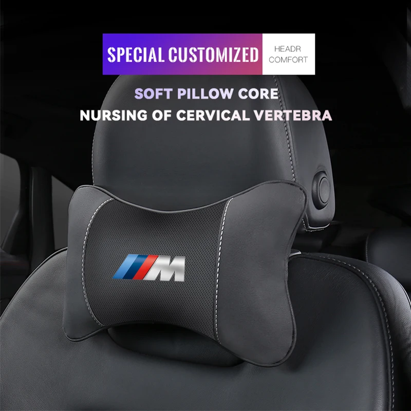Фото 1 шт. наклейка-подушка на подголовник с логотипом для BMW M E36 E64 E85 E60 F10 F30 F36 F32 F82 F83 F07 G08 G16 G15 X3 X5 X6 №3