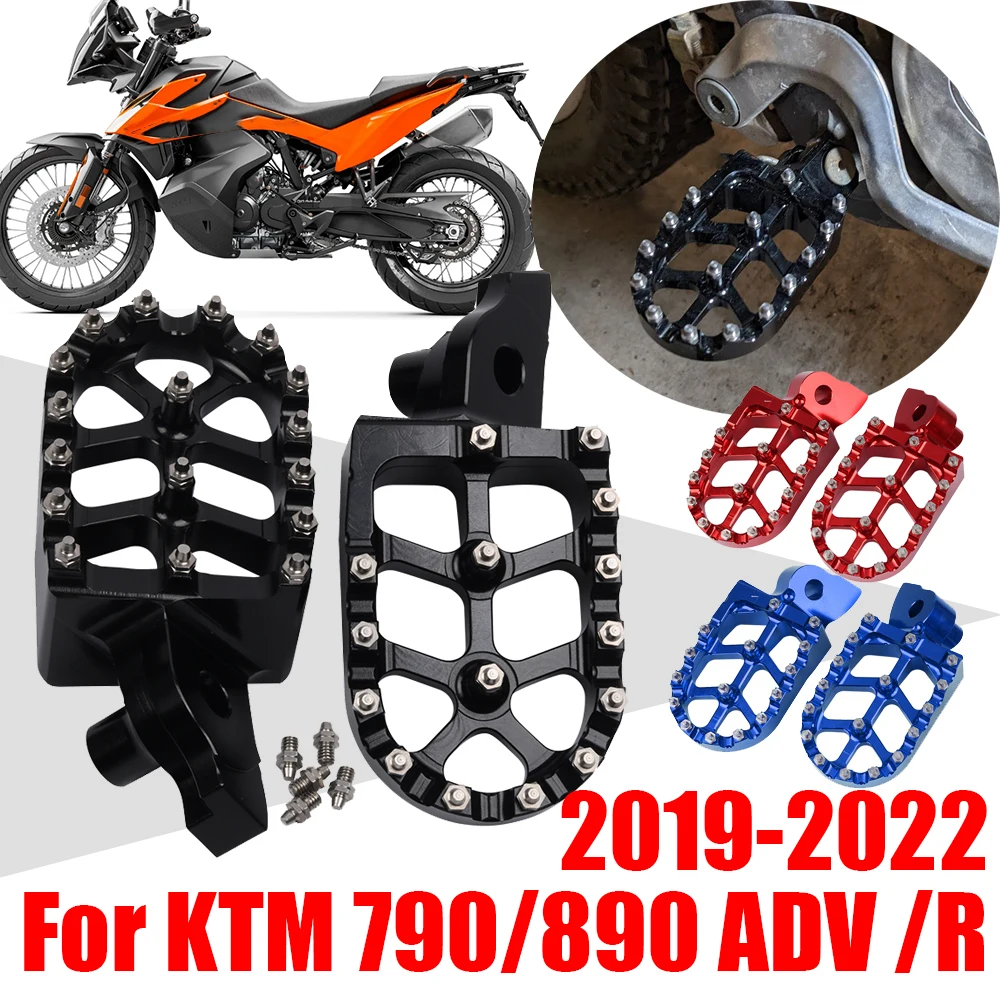 

Подножки и педали для KTM 790 890 ADVENTURE R ADV 790R 890R 2019 - 2023 2021 2022
