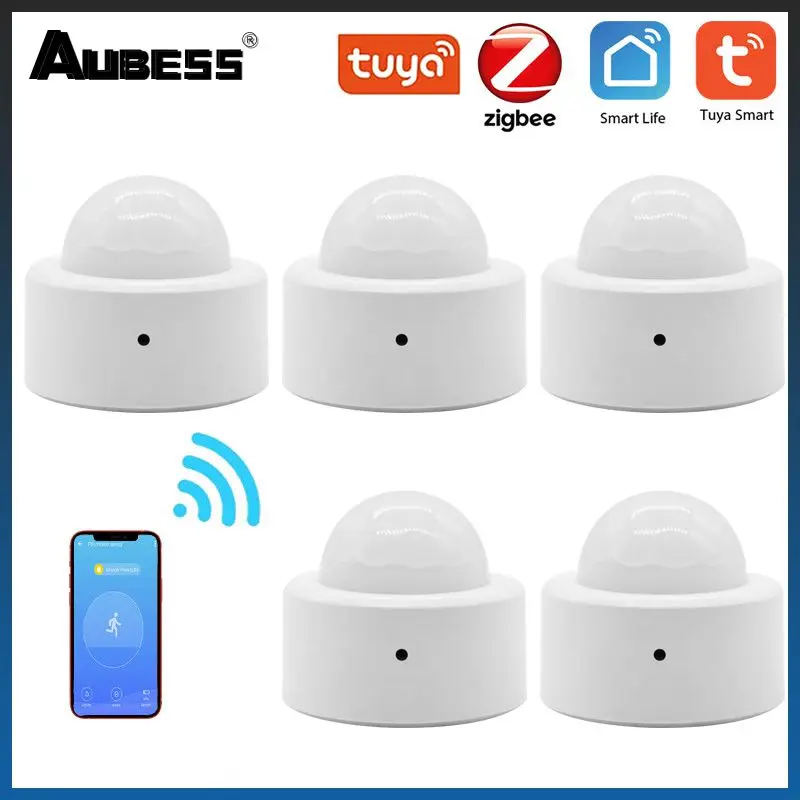 

Беспроводной датчик движения Zigbee3.0, миниатюрный датчик движения человеческого тела, работает с Zigbee Gateway, датчик движения тела, умный дом