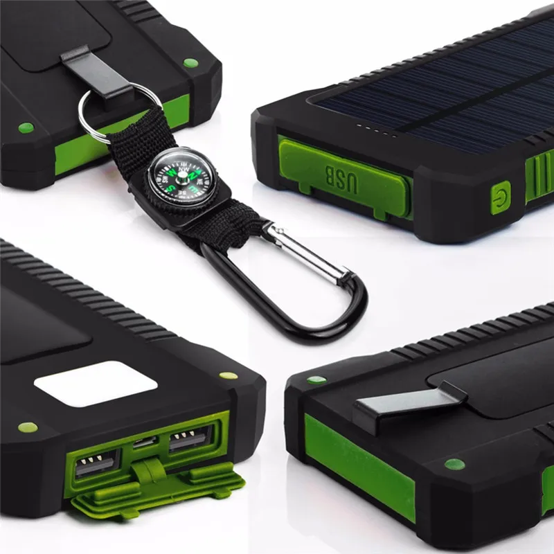 80000mah solar power bank large capacity portable mobile phone charger led outdoor travel powerbank for xiaomi samsung iphone free global shipping