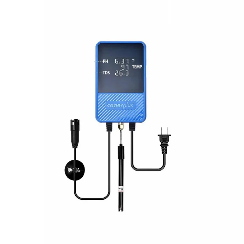 

110-240V Caperplus Aquarium Q2 PH Temperature TDS 3 In 1 Intelligence Monitor Detector WIFI APP PH Digital Monitor Fish Tanks
