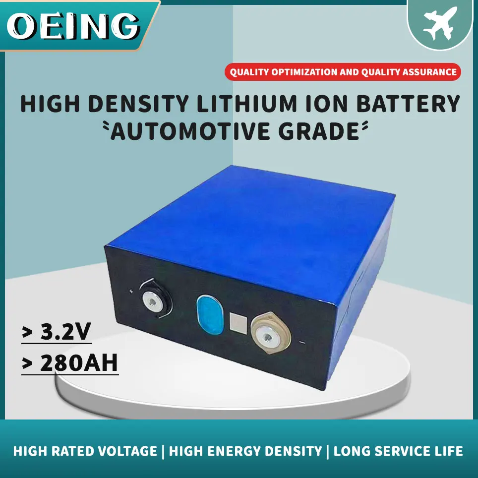 

16PCS 3.2V 280Ah lifepo4 battery DIY 12V 280AH Rechargeable battery for Electric car RV Solar Energy Golf Cart TAX FREE