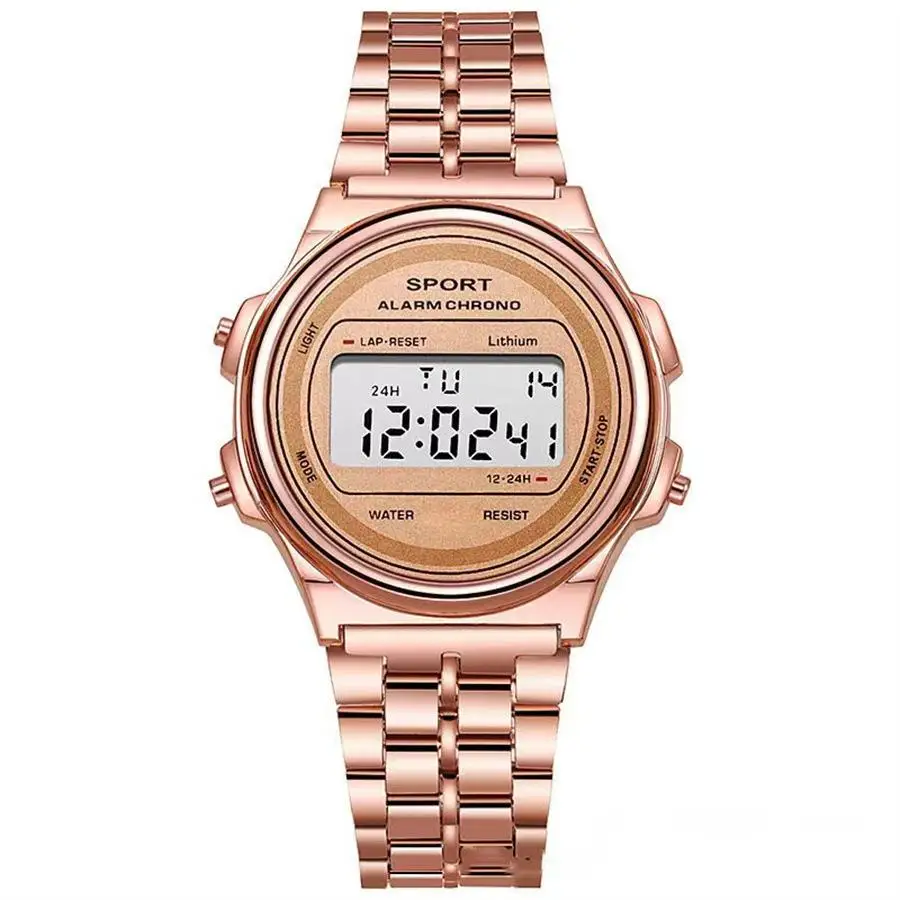 Взрывные светодиодные электронные часы WR F91W со стальным ремешком A159 новые