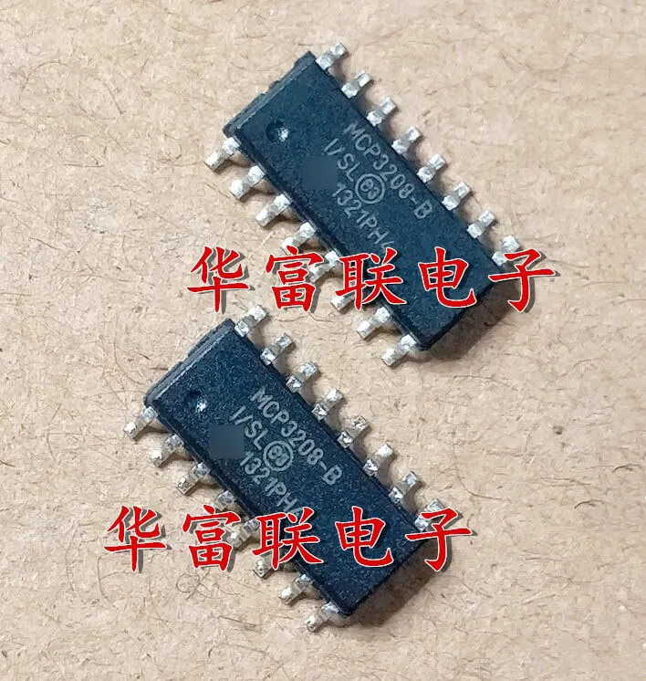 2PCS/lot   MCP3208-BI/SL  MCP3208-BI  MCP3208 SOP-16  New and original  Quality Assurance